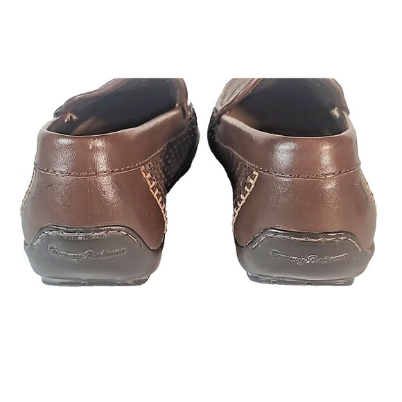 Tommy Bahama Orson Woven Leather Venetian Drivers Men\'s Size 9.5 M Shoes main image 5